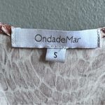 ONDADEMAR AGUSTINA Dress Tunic in Multi Wonder Viper Size Small Mini Dress Red Photo 3