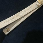 Lilly Pulitzer Lily Pulitzer Gold Textured Skinny Accent Belt Size XS/S Photo 3