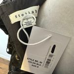 Stellah NWT $168 Small Black Faux Leather Goth Punk Alt Eyelet Babydoll Dress Photo 11