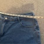 SheIn  Women’s Blue High-waisted Denim Mom Shorts Photo 3