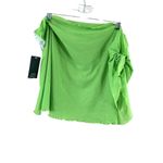 Wild Fable Green Scalloped Sarong Swim Cover Up Photo 2