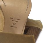 Rag and Bone Myra camel open leather square toe heels Photo 11