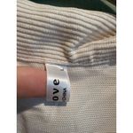 Beyove Womens Size L Corduroy Cream Shacket White Size L Photo 5