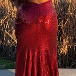 Prom Dress Red Size 8 Photo 1