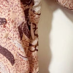 O.P.T. ANTHROPOLOGIE Degage‎ Floral Mini Dress Pink Size L Photo 6