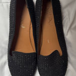 MIA Bedazzle Black Rhinestone Loafers Photo 0