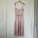 Zimmermann NWOT  Silk Corset Midi Dress in Petal Pink Photo 2