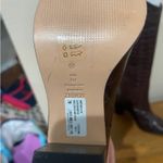 Schutz  Women’s Brown Croc Boots - Size 7B Photo 4