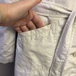 Old Navy Vintage Cream Women’s Long Sleeve Button Down Trench Coat w/ Belt-Large Photo 5