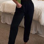 SKIMS  Black Cotton Fleece Joggers S Photo 1