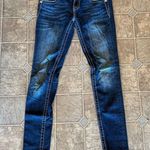 Miss Me Fleur De Lis Signature Skinny Designer Denim Jeans 26 Photo 6