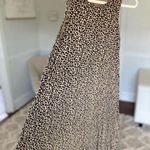 Old Navy  Leopard Tank Dress Swing Summer Spring Boho Chic Brunch Streetwear S Photo 0