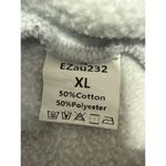 Automet Gray Fleece Long Sleeve Pockets Hooded Hoodie Sweatshirt Sweater Size XL Photo 3