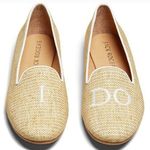 Jack Rogers NEW  "I Do" Raffia Loafer, Natural/White Photo 0