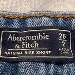 Abercrombie & Fitch Paper Bag Waist Jean Shorts Women’s Size 26/2 Button Fly Photo 5