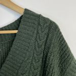 Universal Threads Universal Thread Green Cotton Blend Cable Knit Fisherman Sweater Vest XL New nwt Photo 2