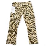 Current/Elliott  The Ruby Crop Ankle Jeans in Natural Zebra Photo 11
