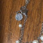 Talbots Silver Pearl Necklace Photo 2