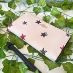 Coach Long Zip Around Wallet With American Star Print c4575 Photo 5