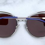 Fendi women’s FF 0176/S round cat eye wire-rim sunglasses Photo 5