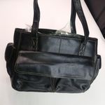 Relic  Large Pockets Black Pebbled Handbag Photo 0