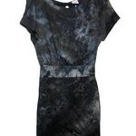 Peyton Jensen Black Spacedye Spaced Out Mini Dress Career Casual Sz XS Photo 0