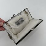Carlo Fellini Vintage Silver Beaded Clutch Bag Formal Y2k Photo 7