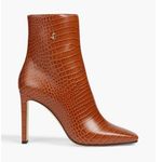 Jimmy Choo  Minori Croc Embossed Boots Photo 1