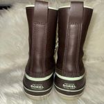Sorel  1964 Premium Duck Boots Size 8 Brown Mint Green Waterproof Winter Snow. Photo 4