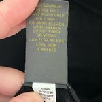 ZAC POSEN x Target Metallic Sparkle Knit Sweater Dress Crochet Ruffle Black Med Photo 8