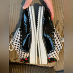 Torrid  Betsey Johnson Oxford Platform Rose Heart Plaid Shoes 7.5 Wide Photo 11