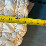 Ariana Grande  Cream Quilted Hobo Bag Photo 6