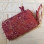 Vera Bradley Wallet Zip Around Hope Toile Retired Pink Pockets Clutch Wristlet Photo 1