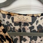 Chic Leopard Print Maxi Dress Brown Size undefined Photo 4