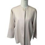 Geoffrey Beene  NWT light pink wool cardigan coat oversized size 6 Photo 0