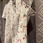 Hilary Radley Cream Relaxed Blouse with Mandarin Collar Photo 2