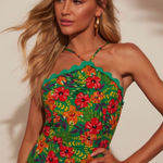 VICI Floral Halter Midi Dress Photo 0