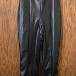 Pretty Little Thing  black strappy split hem flare jumpsuit‎ Photo 0