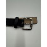 Steve Madden  Belt Faux Leather Black With Silver Studs and Buckle Photo 5