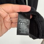 Nic+Zoe Black Zipper Collar Knit Jacket Sweater XS Photo 5