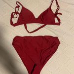 Zaful Red High Waist Bikini Photo 0