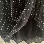 ZARA  Polka Dot Mini Dress Pearl Buttons Photo 8