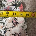 Floral Maxi Dress with Rope Straps and tie in the back; size medium Pink Photo 3