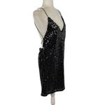 Lulus NWT  Force of Fashion Black Backless Sequin Dress Photo 10