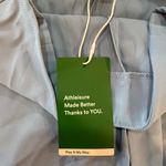 High Waisted Tie Side Wide Leg “Forget Me Not Light Blue” Work Pants Blue Size L Photo 10