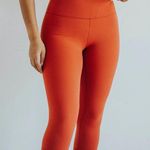 Iwa Company KAMALA 3/4 Legging The Hawaiian Sunset Collection Lululemon Inspo S Orange Photo 4