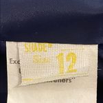 Miss Magnin Susan Thomas for Trevira VTG Sleeveless Duster Jacket Womens Size 12 Blue Photo 2