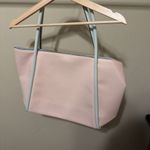 Victoria's Secret  Soft Pink and Light Gray Tote Photo 1