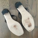 Stuart Weitzman Patent Leather Strappy Ava Heel Sandal in Black Size 9 M Photo 6