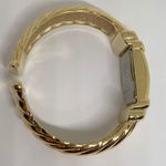 Gossip  women watch 18mm quartz analog gold tone cuff bracelet size 6.5” running Photo 8